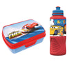 Disney Cars Lightning McQueen 2 teiliges Lunch Set - Brotdose Trinkflasche 430ml