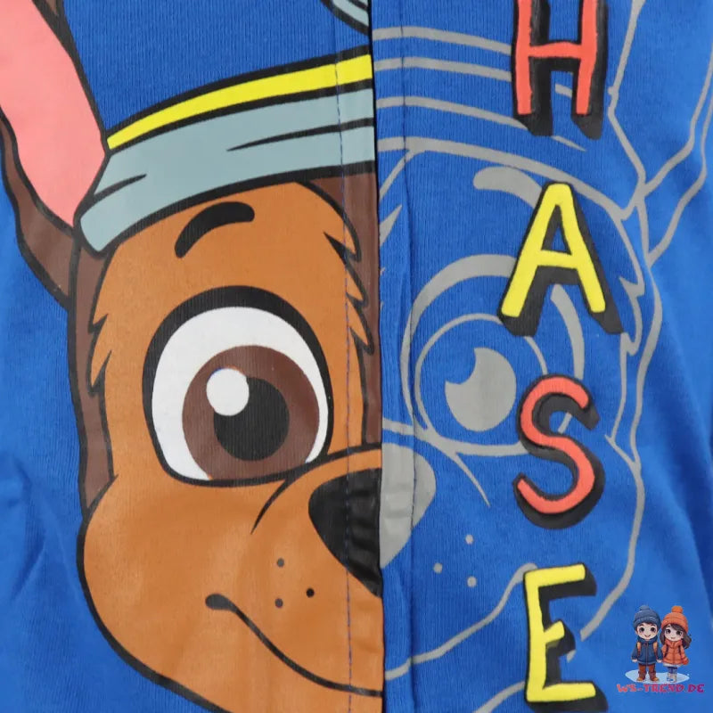Paw Patrol Chase Kinder Pullover mit Kapuze - WS-Trend.de Sweatshirt Hoodie Jungen Gr. 98-128 Blau