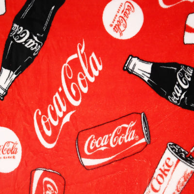 Coca Cola warme Fleecedecke leichte Kuscheldecke 120x150 cm - Ansicht 2
