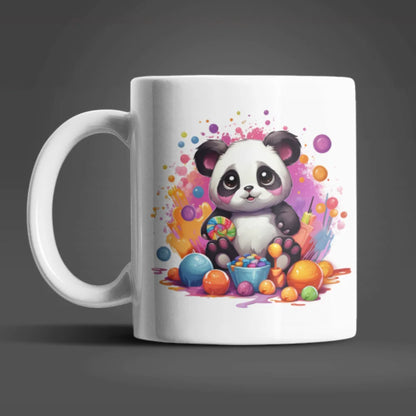 Süßer Panda Kaffeetasse Teetasse Tasse Geschenkidee - WS-Trend.de Geschenk 330 ml