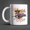 Halloween Witch needs Coffee Kaffeetasse Teetasse Geschenkidee
