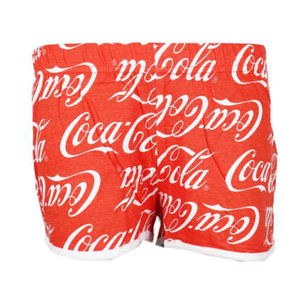 Coca Cola Mädchen Pyjama Schlafanzug Shirt Shorts - WS-Trend.de 134 - 164 Baumwolle