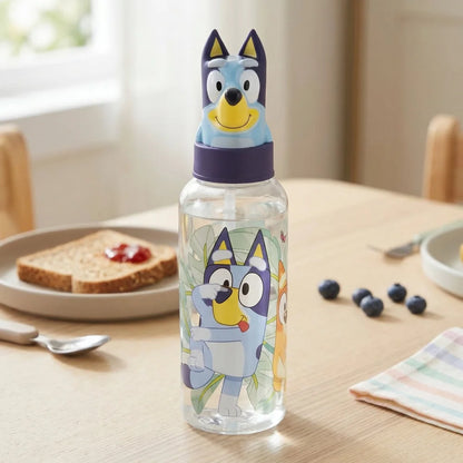 Disney Bluey 3D Kopf Kinder Wasserflasche Trinkflasche Flasche 560 ml - WS-Trend.de