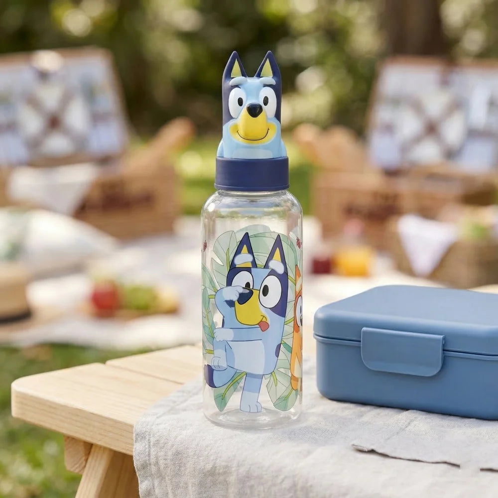 Disney Bluey 3D Kopf Kinder Wasserflasche Trinkflasche Flasche 560 ml - WS-Trend.de
