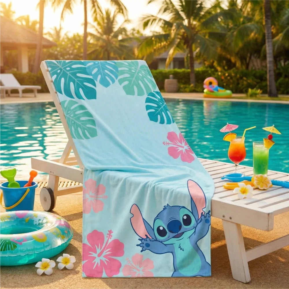 Disney Lilo und Stitch Mikrofaser Strandtuch Badetuch XL 70x140 cm - WS-Trend.de
