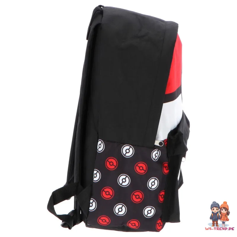 Pokemon Pokeball Jungen Rucksack Schultasche Gr. 40x30x15 cm - WS-Trend.de Backpack Tasche