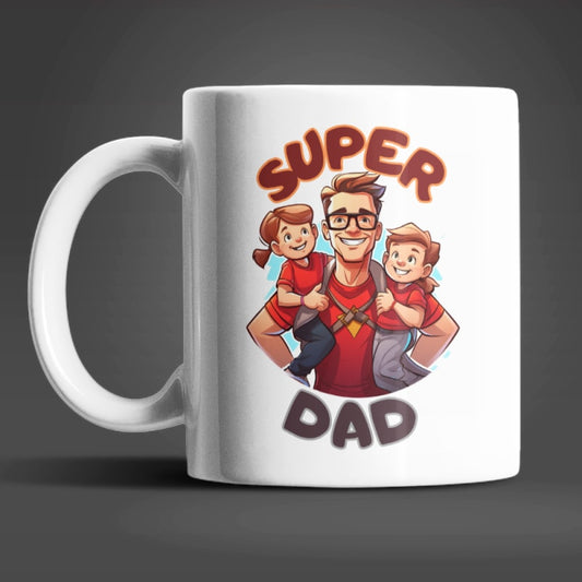 Super DAD Kaffeetasse Teetasse Tasse Geschenkidee Geschenk - WS-Trend.de