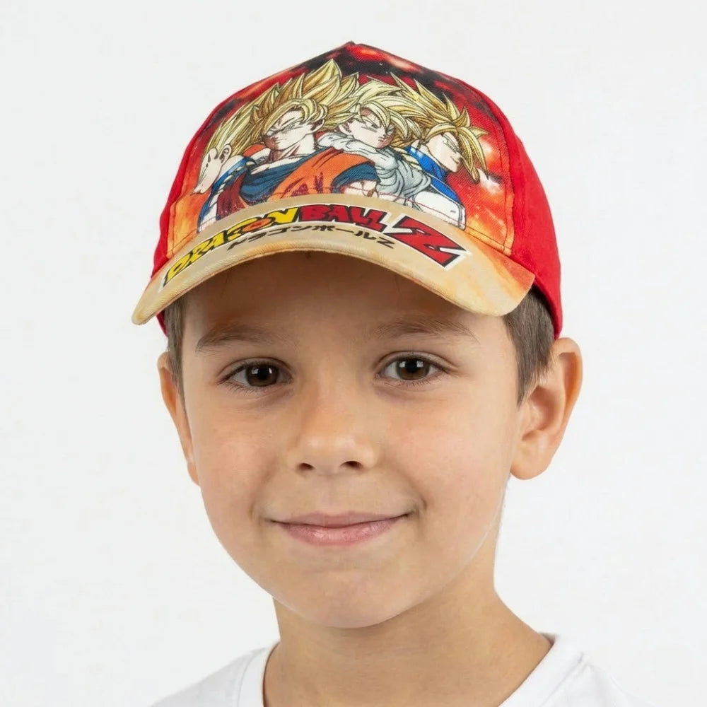 Anime Dragon Ball Z Jungen Basecap Baseball Kappe Mütze - WS-Trend.de Goku Gr. 52 - 54