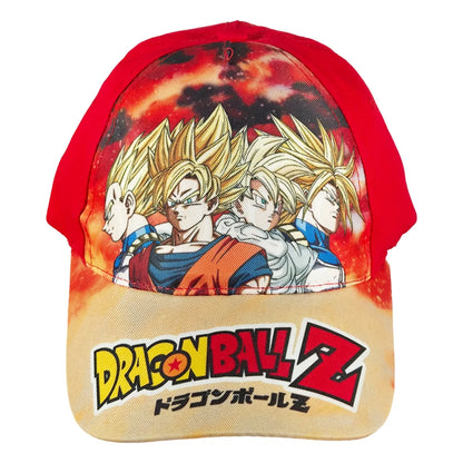 Anime Dragon Ball Z Jungen Basecap Baseball Kappe Mütze - WS-Trend.de Goku Gr. 52 - 54