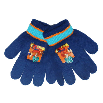 Anime Dragon Ball Goku Jungen Wintermütze Mütze plus Handschuhe 54/56 - WS-Trend.de Herbst