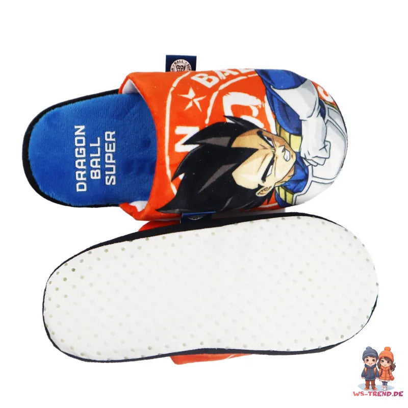 Dragon Ball Super Jungen Hausschuhe Slipper Schlüpfschuhe Pantoffeln - WS-Trend.de 30-37