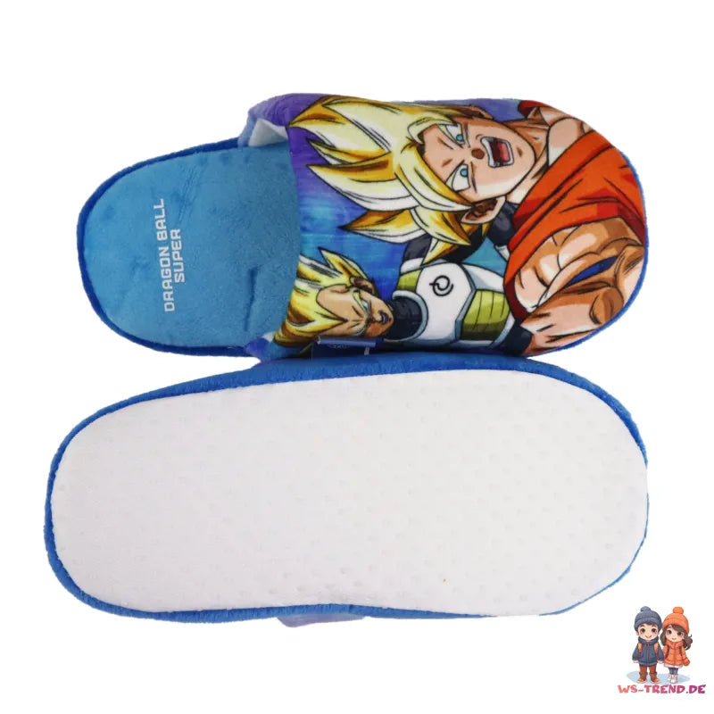 Dragon Ball Super Jungen Hausschuhe Slipper Schlüpfschuhe Pantoffeln - WS-Trend.de 30-37
