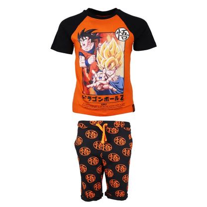 Anime Dragon Ball Z Goku Jungen Sommerset Shorts plus T-Shirt - WS-Trend.de 122-152 Baumwolle