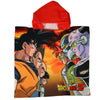 DragonBall Z Goku Kinder Jungen Mikrofaser Poncho Badeponcho 55x55 cm