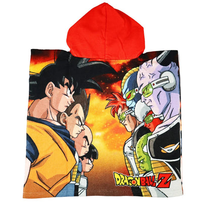 DragonBall Z Goku Kinder Jungen Mikrofaser Poncho Badeponcho 55x55 cm - Ansicht 2