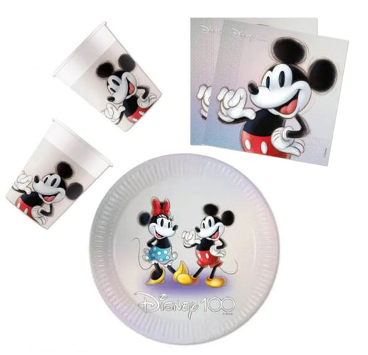 Disney Minnie Mickey Mouse Geburtstag Deko Set 36tlg.Partyset - WS-Trend.de Kinder