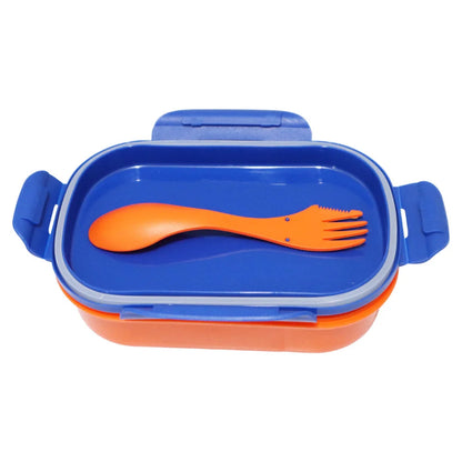 Dino Roar 2 tlg Kinder Lunch Set Brotdose Göffel Gabel Löffel 21 x14 x 6 cm - WS-Trend.de