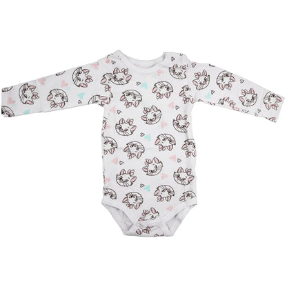 Disney Aristocats Marie die Katze Kleinkind langarm Body - WS-Trend.de Strampler Gr. 68 - 92