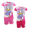Disney Daisy Duck Kids Girls Summer Set Shorts Plus T-Shirt