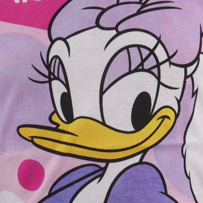 Disney Daisy Duck Kinder Mädchen Sommerset Shorts plus T-Shirt - WS-Trend.de 98-128 Rosa Pink