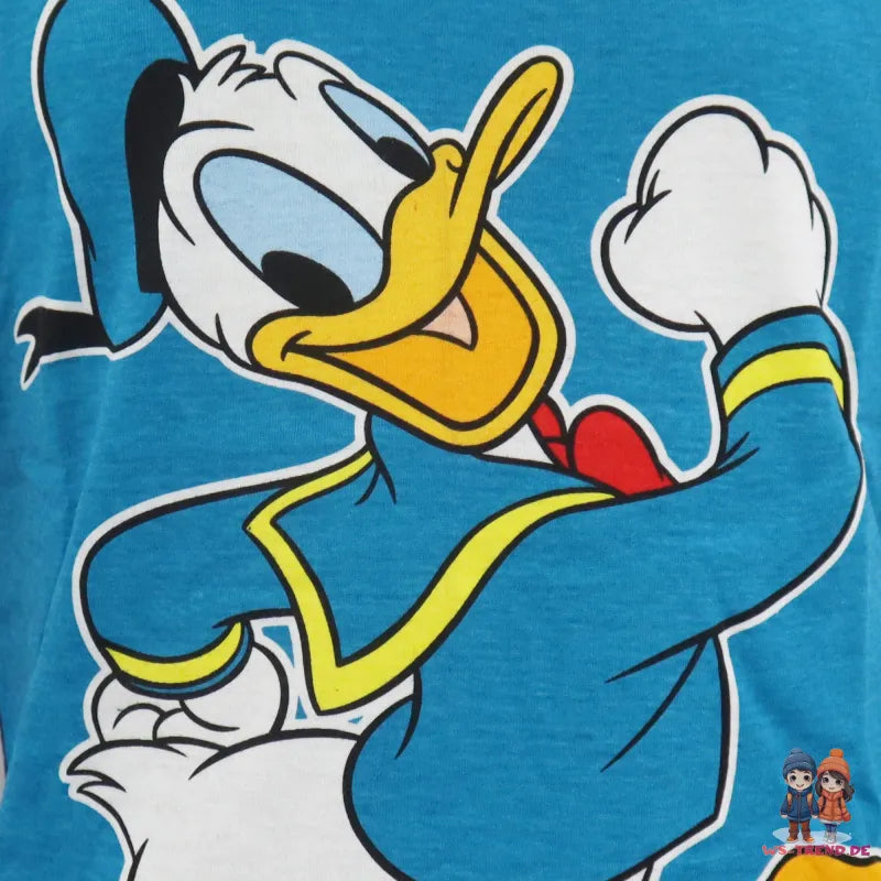 Disney Donald Duck Sommerset Shorts plus T-Shirt - WS-Trend.de Kinder Jungen 98-128 Blau