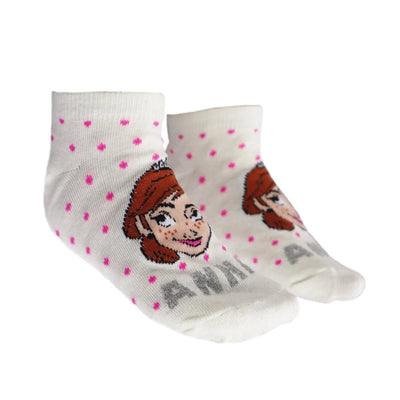 Disney Die Eiskönigin Elsa Anna Mädchen Kinder kurze Socken im 2er Pack - Ansicht 2