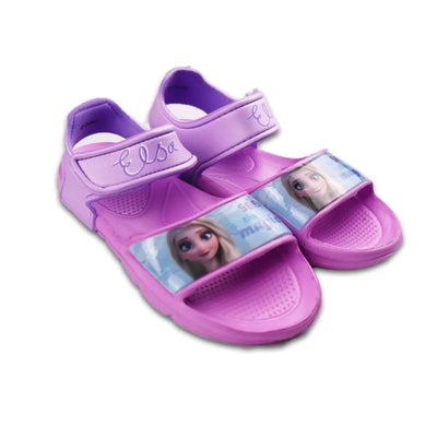 Disney Die Eiskönigin Elsa - Kinder Klett Sandalen - WS-Trend.de Klettsandale Badeschuhe Mädchen
