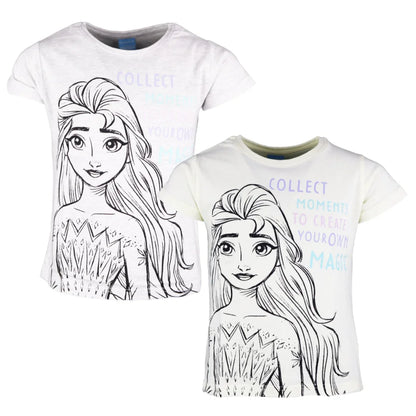 Disney Die Eiskönigin Kinder T-Shirt - WS-Trend.de Mädchen Top Elsa 104 - 134 Baumwolle