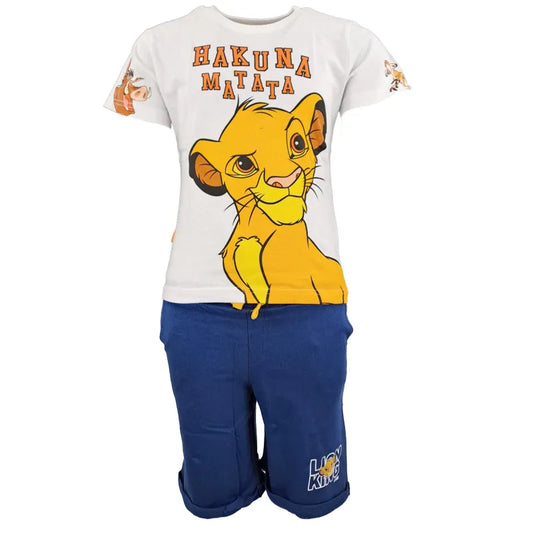 Disney König der Löwen Simba Sommerset Shorts plus T-Shirt - WS-Trend.de 98-128 Baumwolle