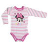 Disney Minnie Mouse Baby Toddler Striped Long Sleeve Bodysuit