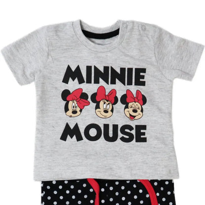 Disney Minnie Maus Baby Mädchen Set kurzarm T-Shirt plus Hose - WS-Trend.de Gr. 62-86