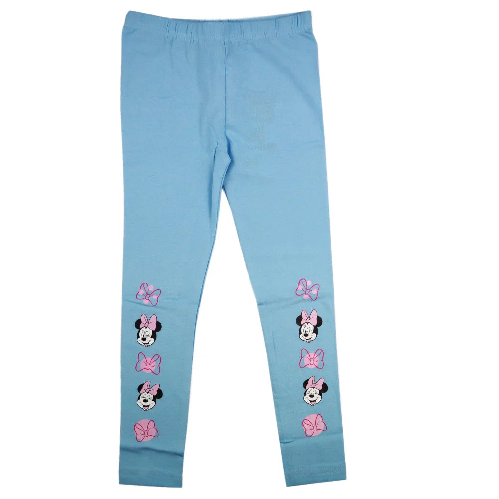 Disney Minnie Maus Kinder Leggings Sporthose - WS-Trend.de Mädchen Blau Rot 104 bis 134