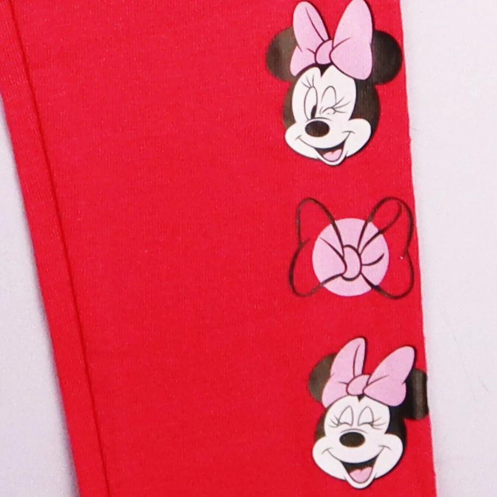 Disney Minnie Maus Kinder Leggings Sporthose - WS-Trend.de Mädchen Blau Rot 104 bis 134