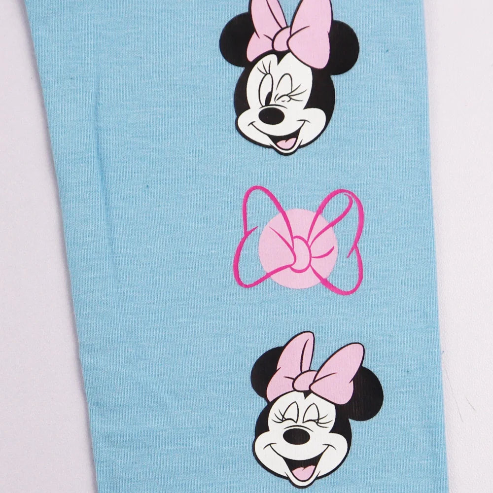 Disney Minnie Maus Kinder Leggings Sporthose - WS-Trend.de Mädchen Blau Rot 104 bis 134