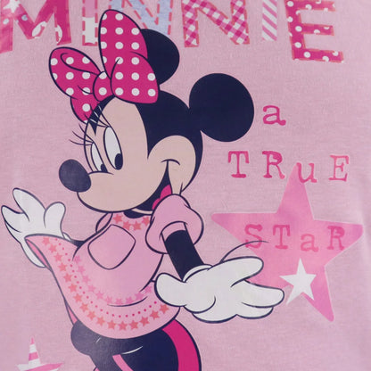 Disney Minnie Maus Kinder Pyjama - WS-Trend.de Mouse Schlafanzug kurz 98-128 Baumwolle