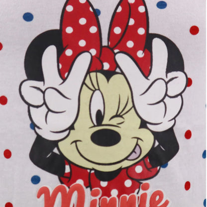 Disney Minnie Maus Kinder Schlafanzug Pyjama lang - WS-Trend.de 98-128 Baumwolle Mädchen