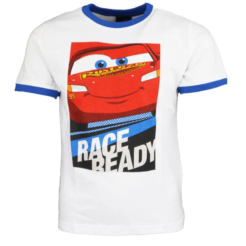 Disney Pixar Cars McQueen Kinder T-Shirt - WS-Trend.de Blau Grau Kleidung für Jungen