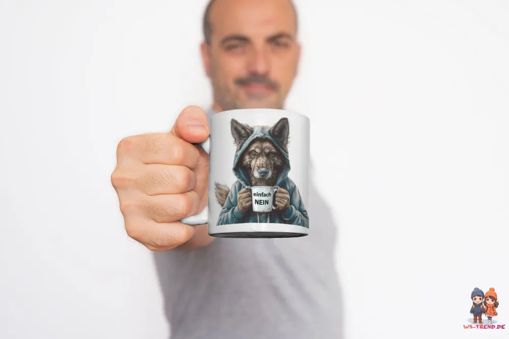 Hund Schäferhund witzige Keramik Kaffeetasse Teetasse Tasse Geschenke - WS-Trend.de