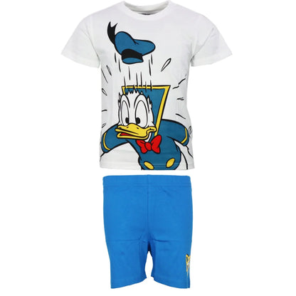 Disney Donald Duck Kinder Jungen Schlafanzug Pyjama - WS-Trend.de Jugend 98-128 100% Baumwolle