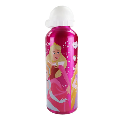 Disney Prinzessinnen Alu Wasserflasche Trinkflasche Flasche 500 ml - WS-Trend.de Sportflasche