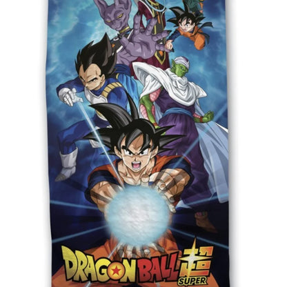 Dragonball Super Badetuch Strandtuch 70x140cm - WS-Trend.de Handtuch Badehandtuch XXL 70x140 Baumwolle