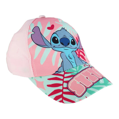 Disney Stitch Kinder Mädchen Basecap Baseball Kappe Mütze - WS-Trend.de Hut 52-54