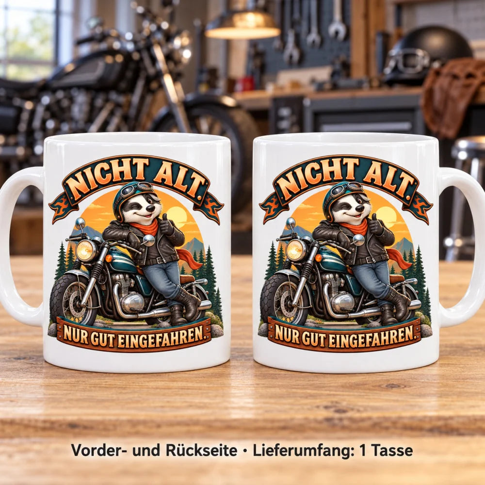 WS-Trend Biker Tasse Keramik 330 ml Spruch Motorrad 10 Motive zur Wahl - WS-Trend.de