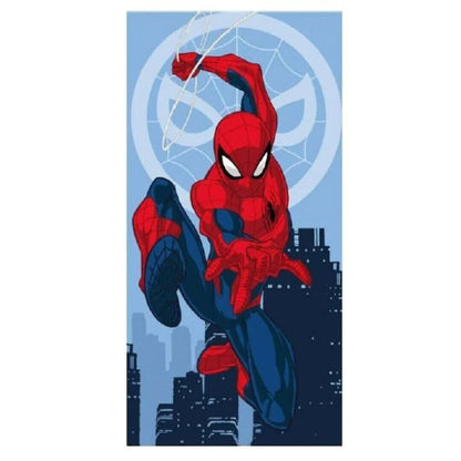 Marvel Spiderman Mikrofaser Strandtuch Badetuch Duschtuch XL 70x140 cm - WS-Trend.de