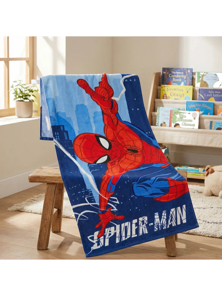 Marvel Spiderman Mikrofaser Strandtuch Badetuch Duschtuch XL 70x140 cm - WS-Trend.de