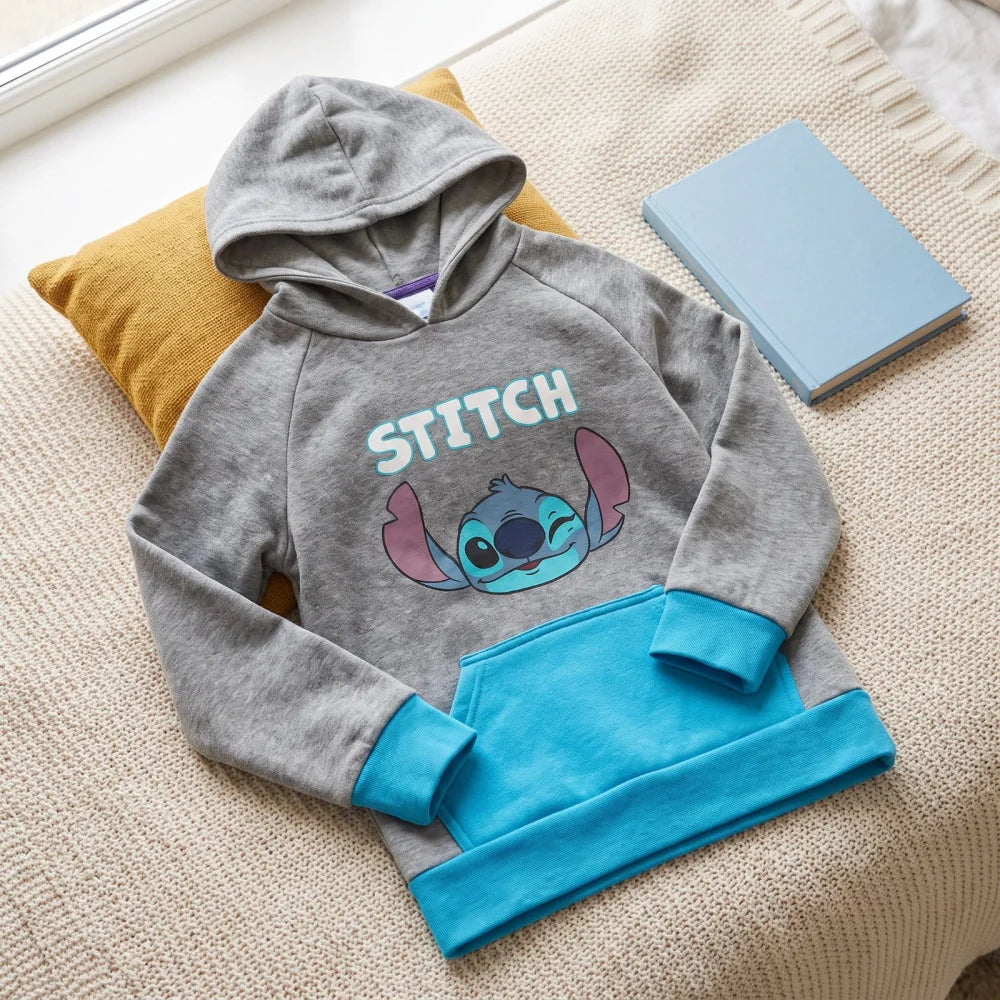 Kapuzenpullover Disney Lilo u Stitch Kinder Fleece Hoodie Pullover - WS-Trend.de