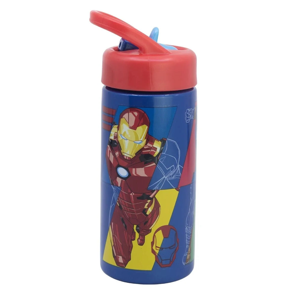 Marvel Avengers Kinder Set 2 tlg 3 Kammern Brotdose Trinkflasche 410 ml - WS-Trend.de