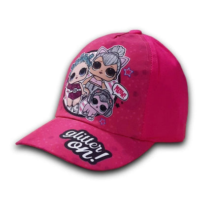 LOL Surprise Glitter ON! Kinder Mädchen Basecap Gr. 52 bis 54 - WS-Trend.de