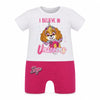 Paw Patrol Mädchen Baby Kurzarm Body Strampler Schlafanzug Gr. 62 bis 86 Skye