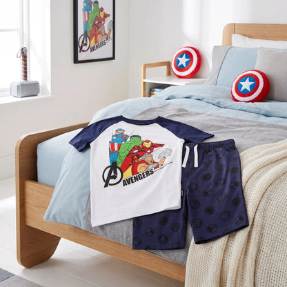 Marvel Avengers Hulk Iron Man Sommerset Shorts plus T-Shirt Gr. 104 - WS-Trend.de